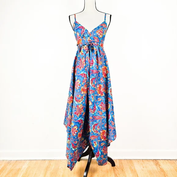 🦋LAST🦋 NWT Aller Simplement Amandine Turquoise Jumpsuit - Picture 1 of 5